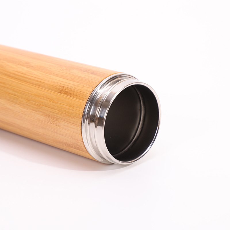 Bamboo Thermos Bottle with Tea Infuser view