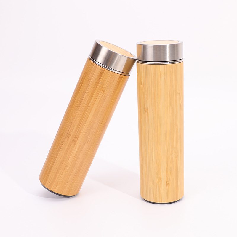 Bamboo Thermos Bottle with Tea Infuser view