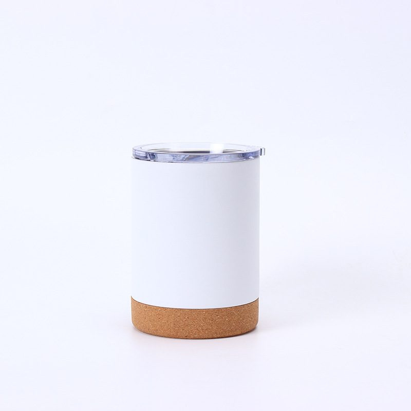 Coffee Mug with Cork Base view