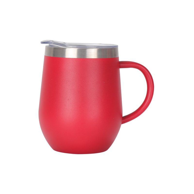 Egg-Shaped Mug with Handle — 360ml view