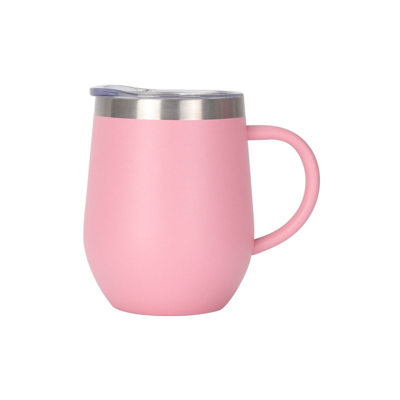 Egg-Shaped Mug with Handle — 360ml view