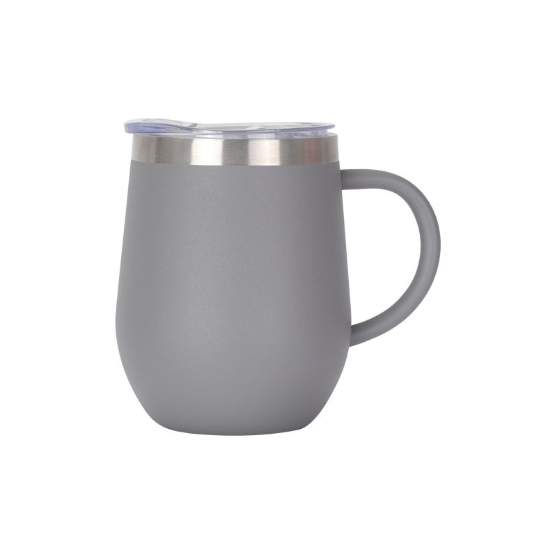 Egg-Shaped Mug with Handle — 360ml view