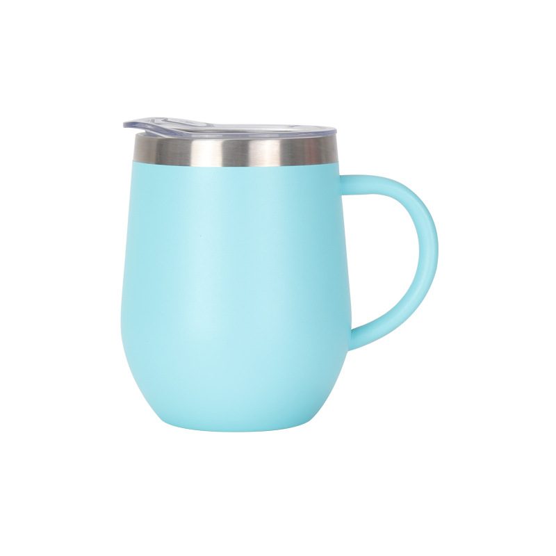 Egg-Shaped Mug with Handle — 360ml view