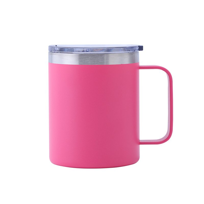 Insulated Mug with Handle & Lid