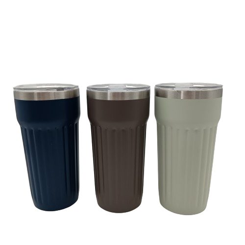 Ribbed Insulated Tumbler