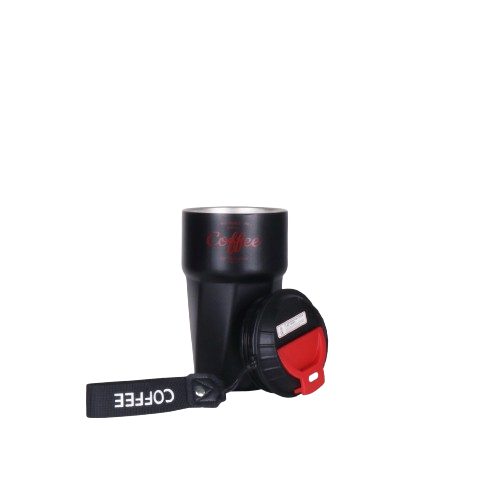 Travel Coffee Mug with Carry Strap view